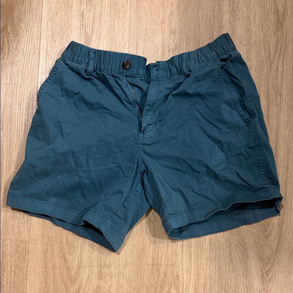 Men's Casual Teal Shorts